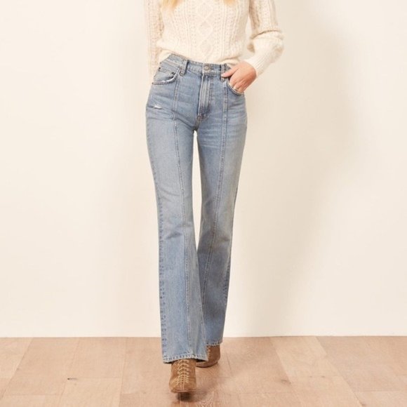 Nwt Reformation Kate Seam Jean Size 28 